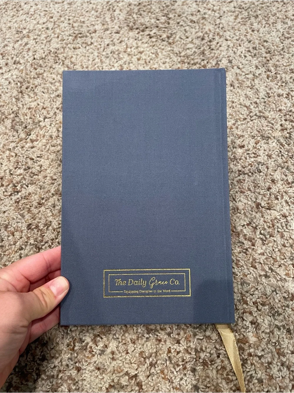 Together Marriage Journal - Navy and Gold